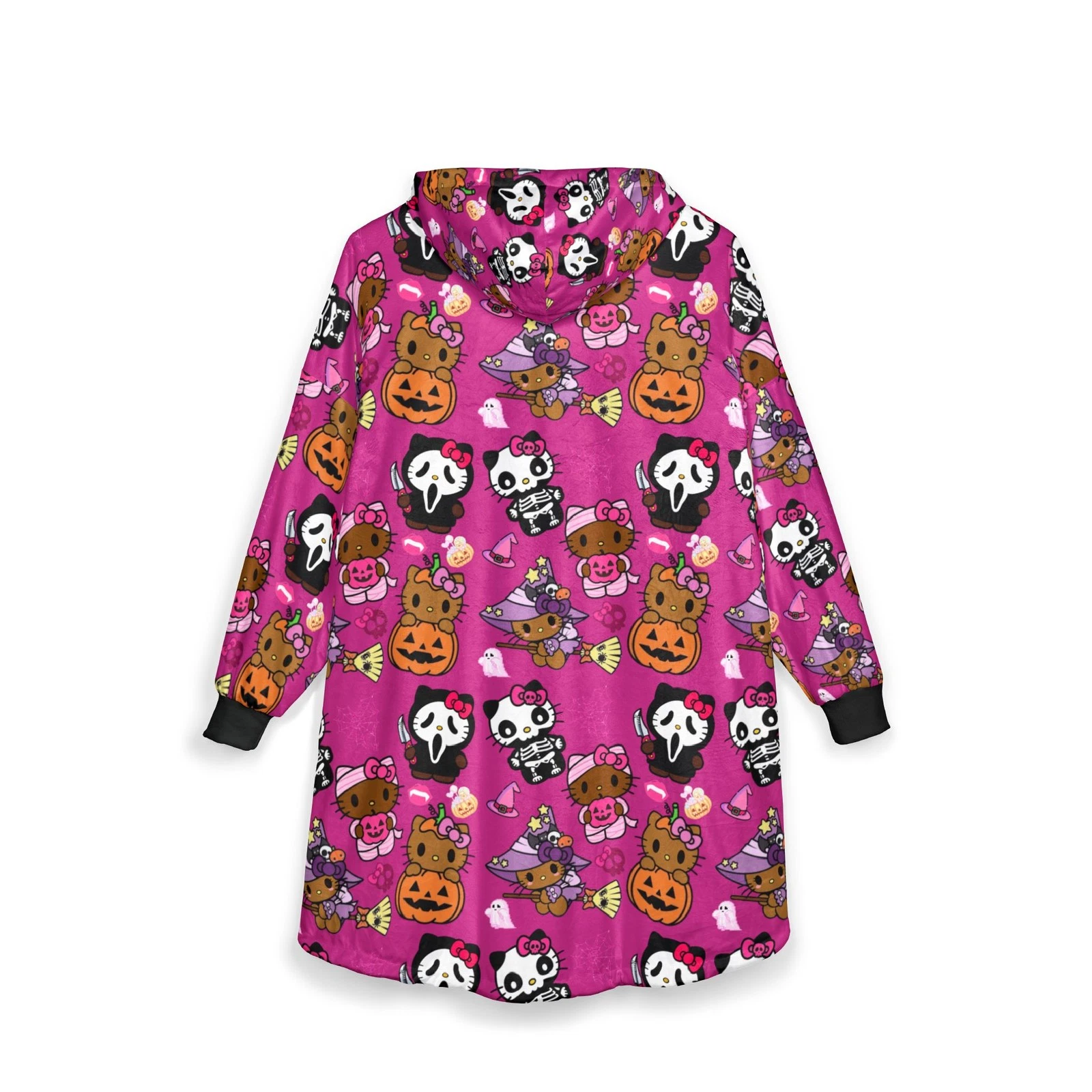 Haunted Hello Blanket Hoodie