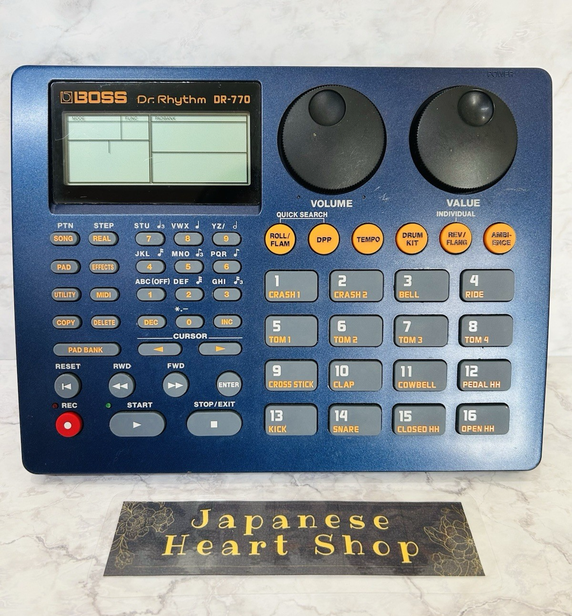 Boss DR-770 Dr. Rhythm Drum Machine Rhythm Composer Tested with AC