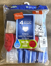 Hanes 3 - Pair Pack Boy's Tagless Comfort Soft Briefs Size M 10-12 NEW
