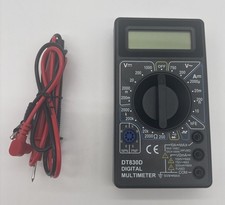 Digital Multimeter Battery Tester AC Dc Voltage Current Tester LCD Display New