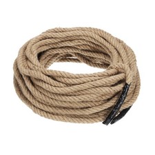 1/2" x 165' Juteseil,natürliche Juteschnur,gedrehtes Manilaseil,Sackleinenseil