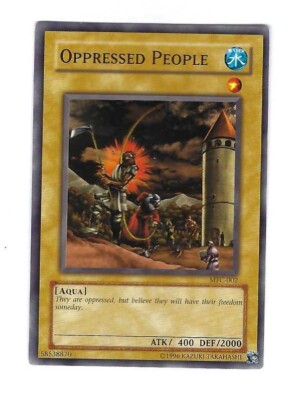 oppressed people yugioh card Yu-Gi-Oh! - (DR1-EN057) - Dark Revelations 1 Oppressed People MFC-002 - Yugioh