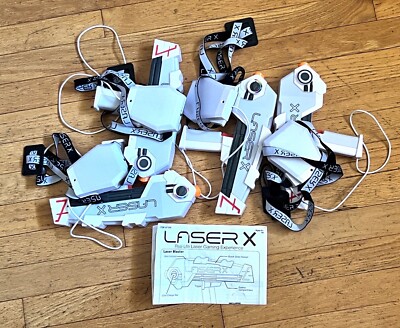 Lot 4 LASER X Revolution TAG Blaster GAME SET TOY