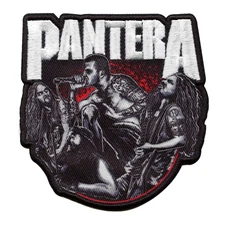 Pantera Vulgar Members Patch Arlington Rock Band Sublimated Embroidery Iron On
