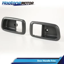 Interior Inside Door Handle Trim Left&Right Fit For 2000-2006 Toyota Tundra Gray