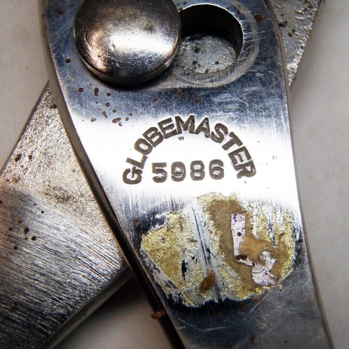 Globemaster 5986 Slip Joint Zange Vintage Made in USA gebraucht - Bild 3 von 4