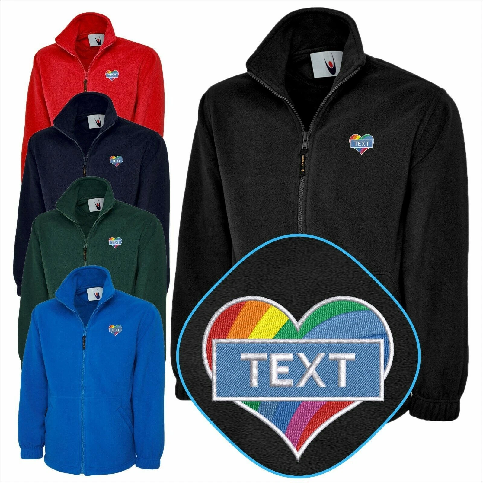 Show Your Support for Health Care Custom Text Embroidered Workwear Fleece Jacket
Opens in a new wind