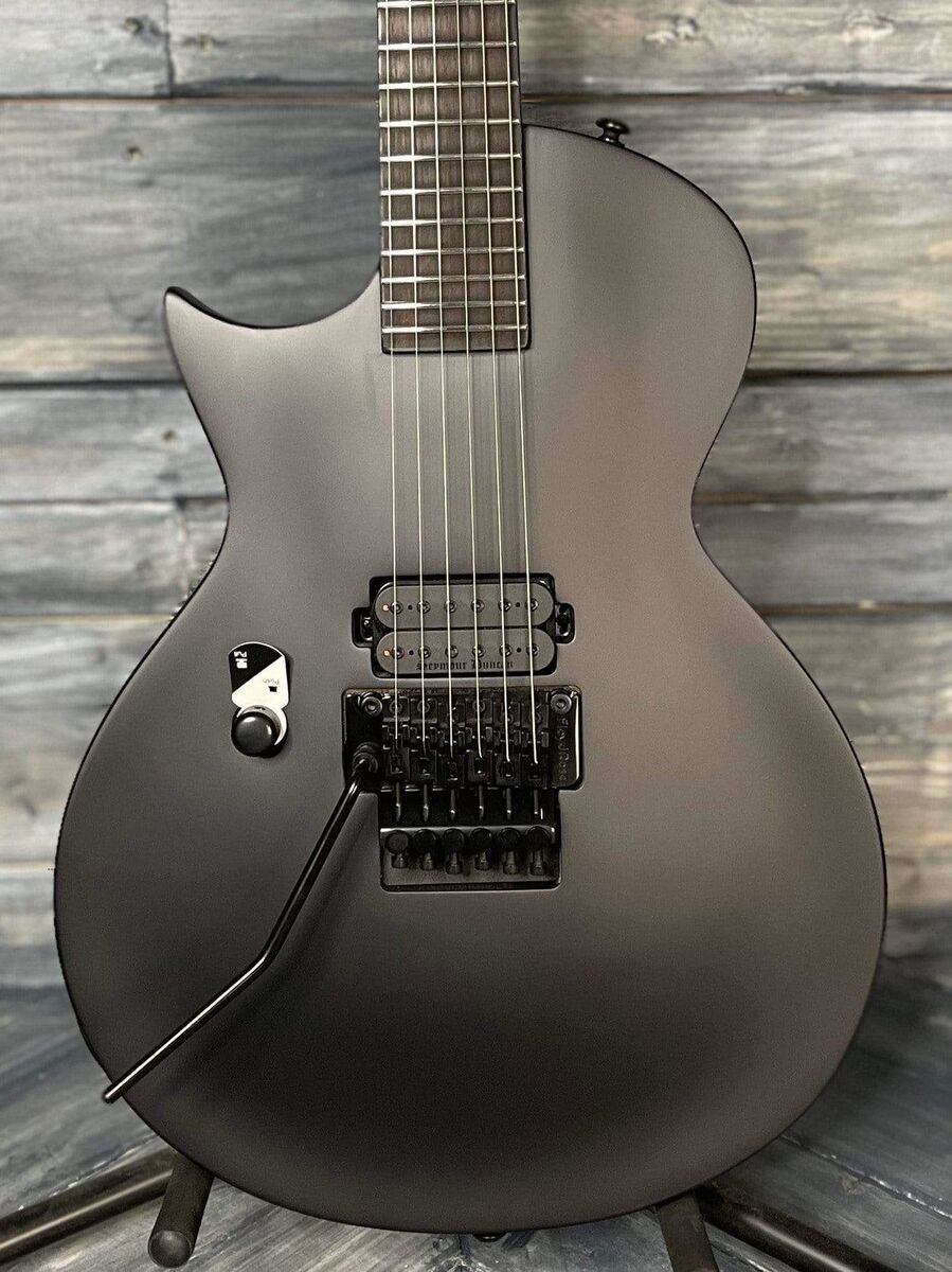ESP/LTD Left Handed EC-FR Black Metal Electric Guitar- Satin ESP/LTD Left Handed EC-FR Black Metal Electric Guitar- Satin