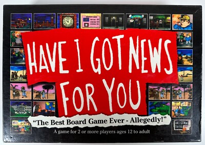 Have I Got News For You - Familienbrettspiel von Hattrick 2005 - Inhalt versiegelt