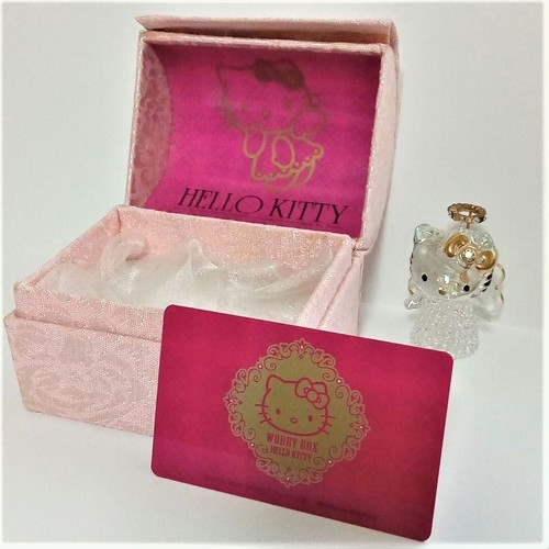 Glasswork Hello Kitty WORRY BOX angel figurine - Picture 6 of 7