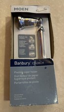 MOEN Banbury Pivoting Double Post Toilet Paper Holder in Chrome Y2608CH