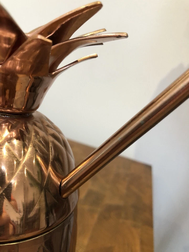 Cocktail Cups Plastic Wine Glass Pineapple Cup Stainless Steel Straw Cup Party - Image 2 of 4