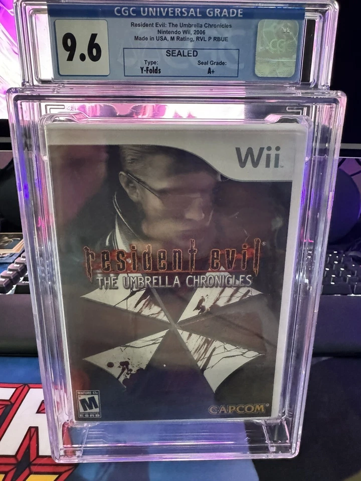 Resident Evil: The Umbrella Chronicles (Nintendo Wii, 2007) CGC 9.6 - Image 3 of 4