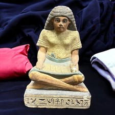 Rare Ancient Egyptian Antiques BC Scribe Egyptian The Writer Pharaonic Rare BC