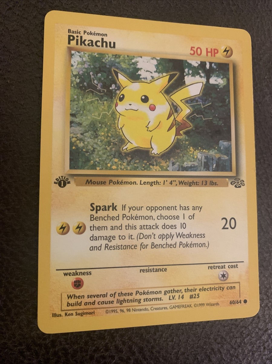 1999 Mint First Edition Pikachu | eBay