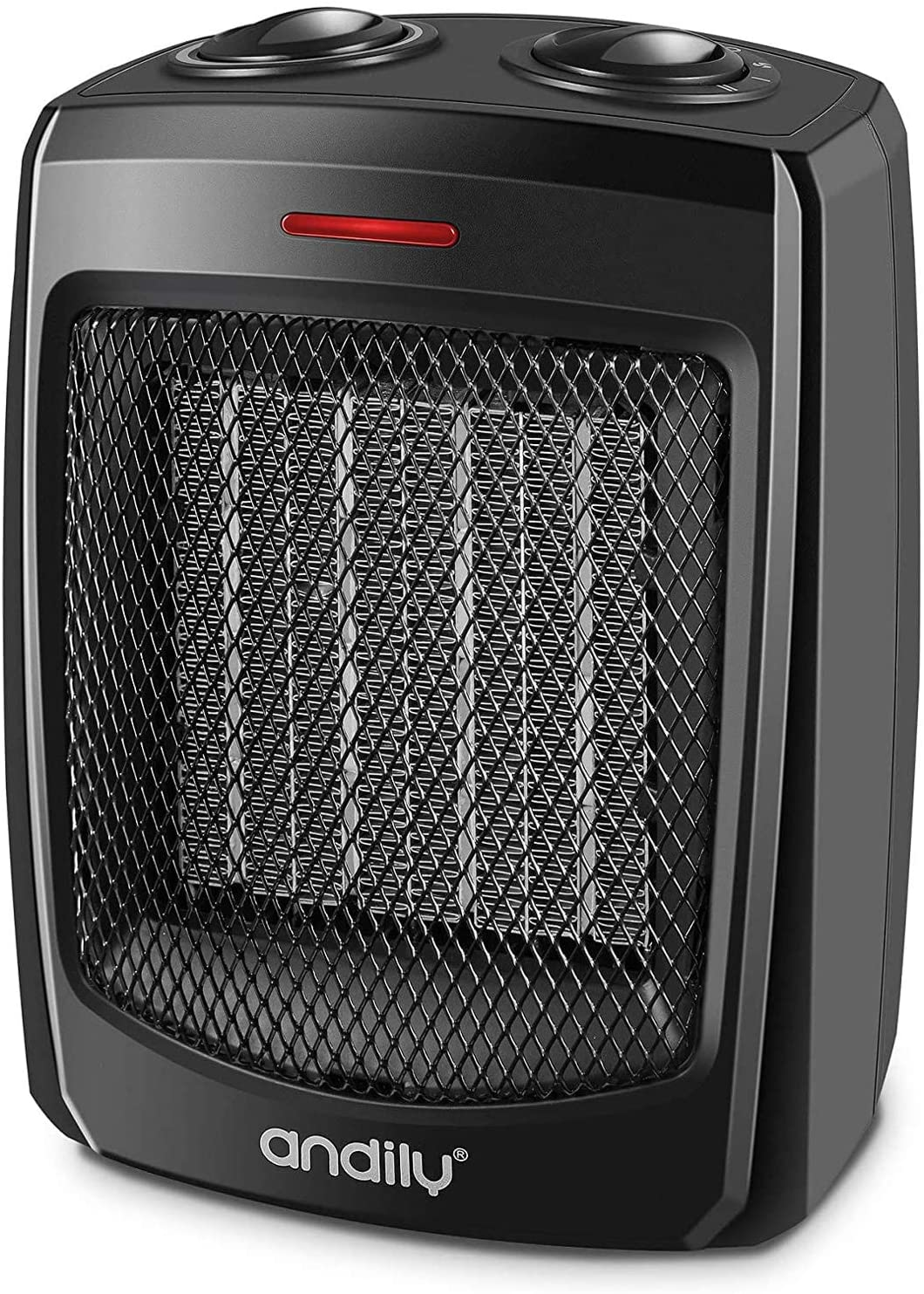 Space Heater Electric Heater for Home and Office Ceramic Small Heater with Therm