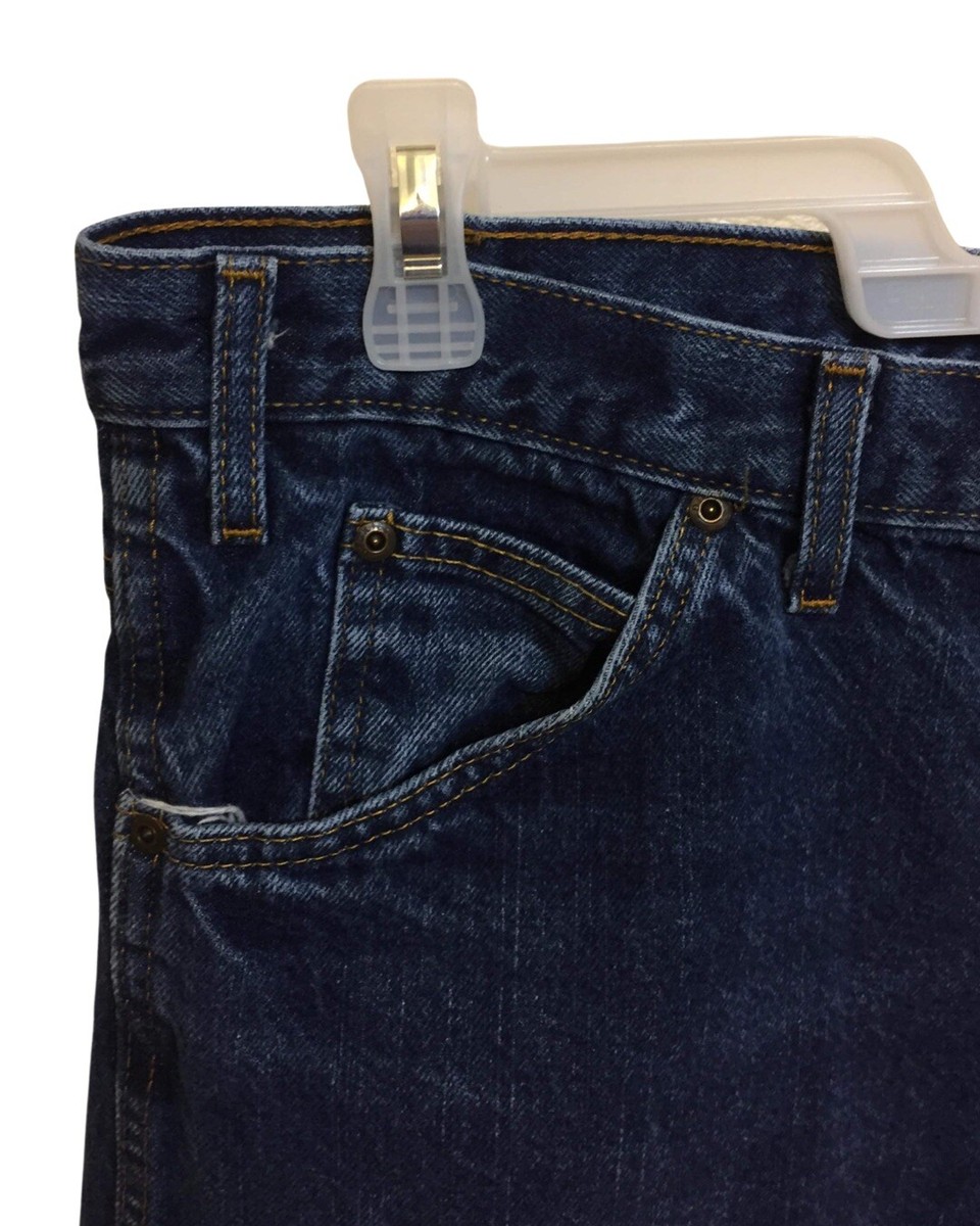 Jeans Dickies Denim Bleu – Taille 38 X 30, Coupe Droite – 100% Coton, Occasion