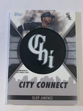 2023 Topps Series I Baseball Eloy Jimenez City Connect Cap Patch #CC-EJ