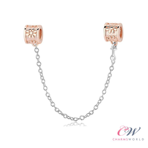 Rose Gold Safety Chain Clearance, 54 