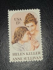 US Scott# 1824 Helen Keller / Anne Sullivan 15c single MNH 1980 - #2964