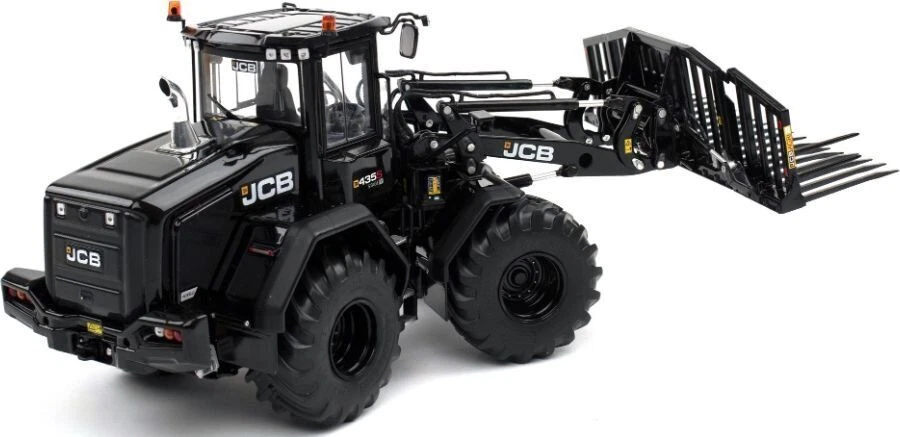JCB 435S Stage V 'Black Edition' Agri Wheel Loader w/Folding Grass Fork. 1/32  A - Image 2 of 3