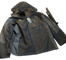 Tezo Rain Jacket Medium Mens Waterproof Hooded