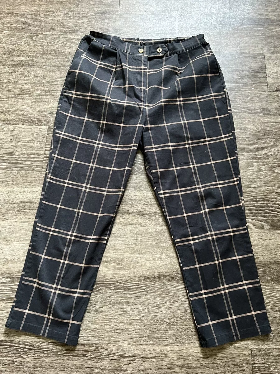 Cotton on plaid best sale pants