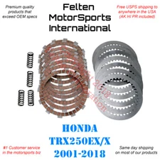 Honda TRX250EX Heavy Duty Clutch Kit Disks Discs Plates Springs TRX 250EX 01-20