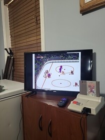 Solo carro Blades of Steel NES (NES, 1988) &iexcl;Fotos en funcionamiento!