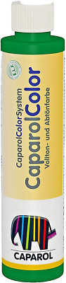 4 Stück 0,25 l Caparol color Vollton- und Abtönfarbe