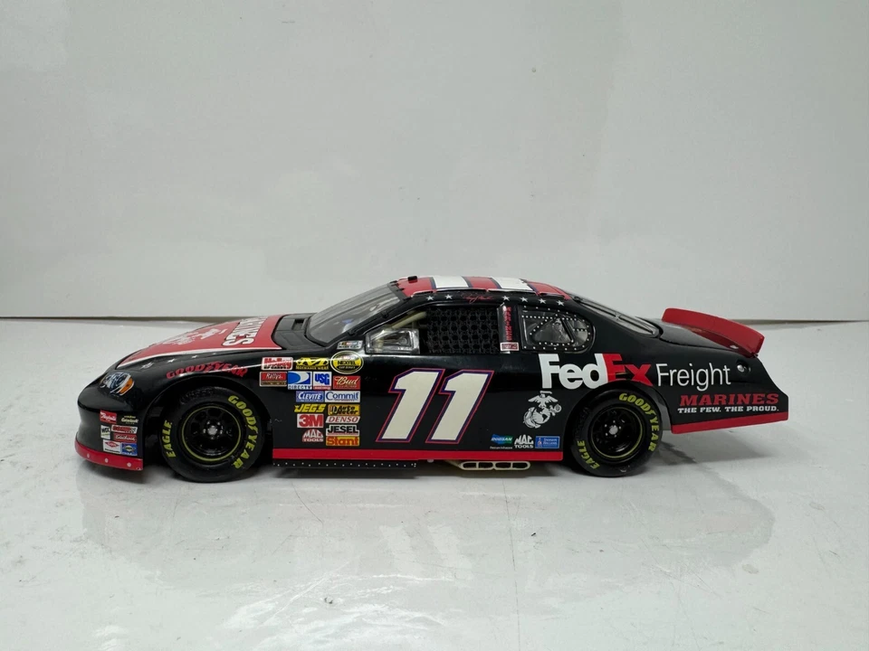 Motorsport Authentics Nascar #11 Denny Hamlin FedEx American Heroes 1:24 Diecast - Image 4 of 4
