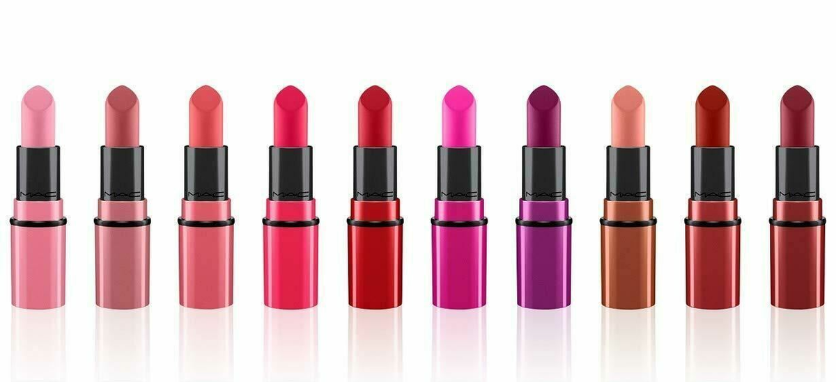 MAC Shiny Pretty Things Lipstick Kit Set 10 Mini Lipsticks Holiday