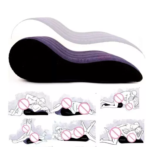 Sexe Sofa Pillow Sexy For Couples Inflatable Love Pillow Chairs Position Cushion - Picture 1 of 17