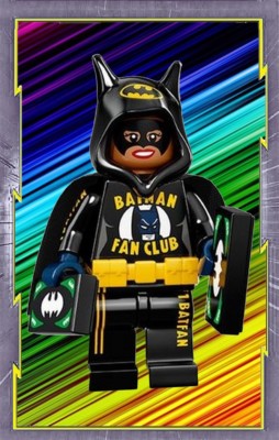 Batgirl und Kanone als Geschenk - Lego Minifiguren - 71020 - Batman Movie Serie 02 - Nr.11