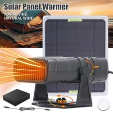20W Solar Heater for Chicken Coop, Dog house Solar Powered Car Heater Defroster