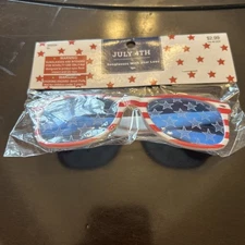 4TH of July sunglasses With Star Lens