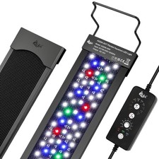 AQQA LED Aquarium Light, 24/7 Mode High Lumen Full Spectrum Fish Tank Light