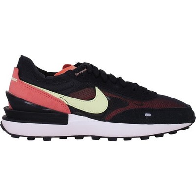 Women's Nike Waffle One Black/Lime Ice-Magic Ember (DC2533 002) - 6