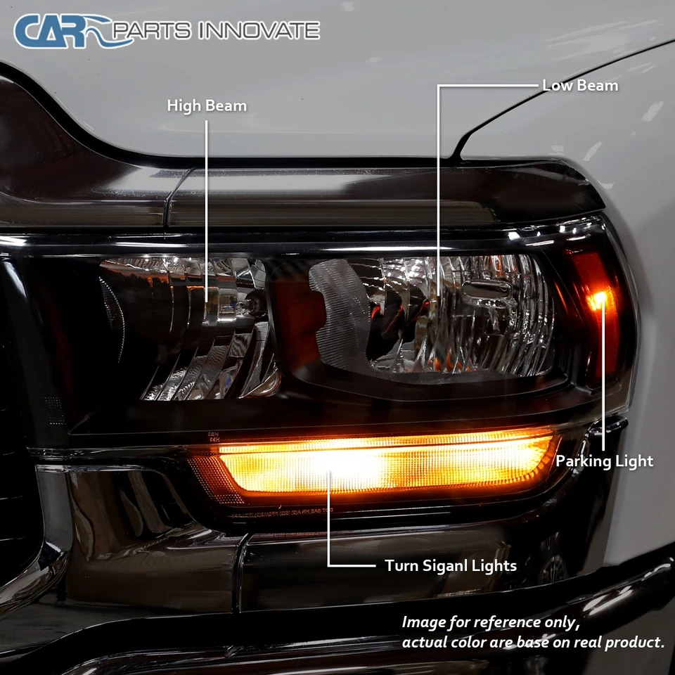 Fit 19-24 Dodge Ram 2500 3500 4500 5500 Headlights Corner Signal Lamp Left+Right Foto 4 de 4