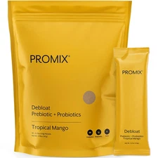ProMix Nutrition Debloat Prebiotics and Probiotics Immune Support Supplement ...