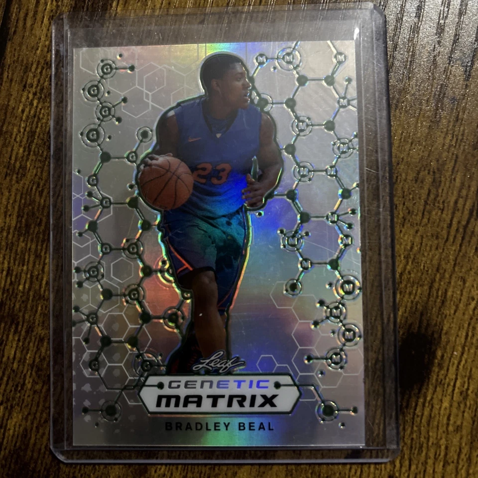 2013 Leaf Retro Rookie BRADLEY BEAL Green Matrix Refractor RC SP/50 - HGA 9.5 GM - Image 3 of 3