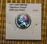 1961“RAINBOW TONED” “PROOF” NICKEL-EYE CATCHING BEAUTY! Read for free ship