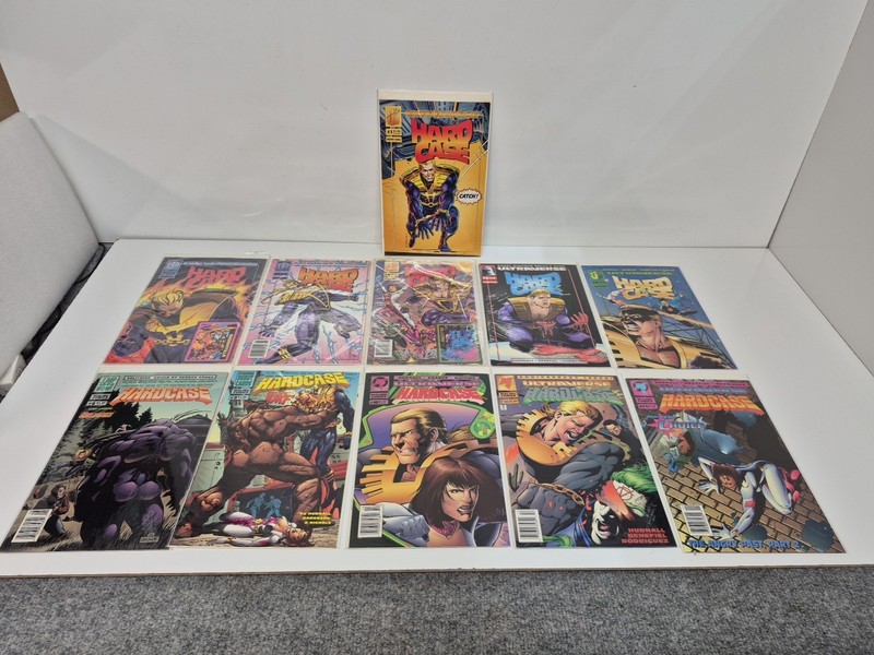 Hardcase #1-11 Comic Book Lot Missing #7 Malibu Comics High Grade
