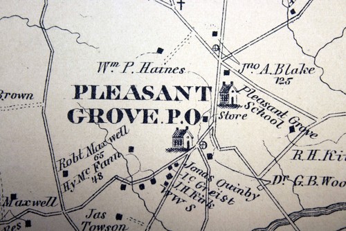 1875 Plat Map Borough of Marietta / Fulton Township Lancaster County PA - Picture 10 of 13