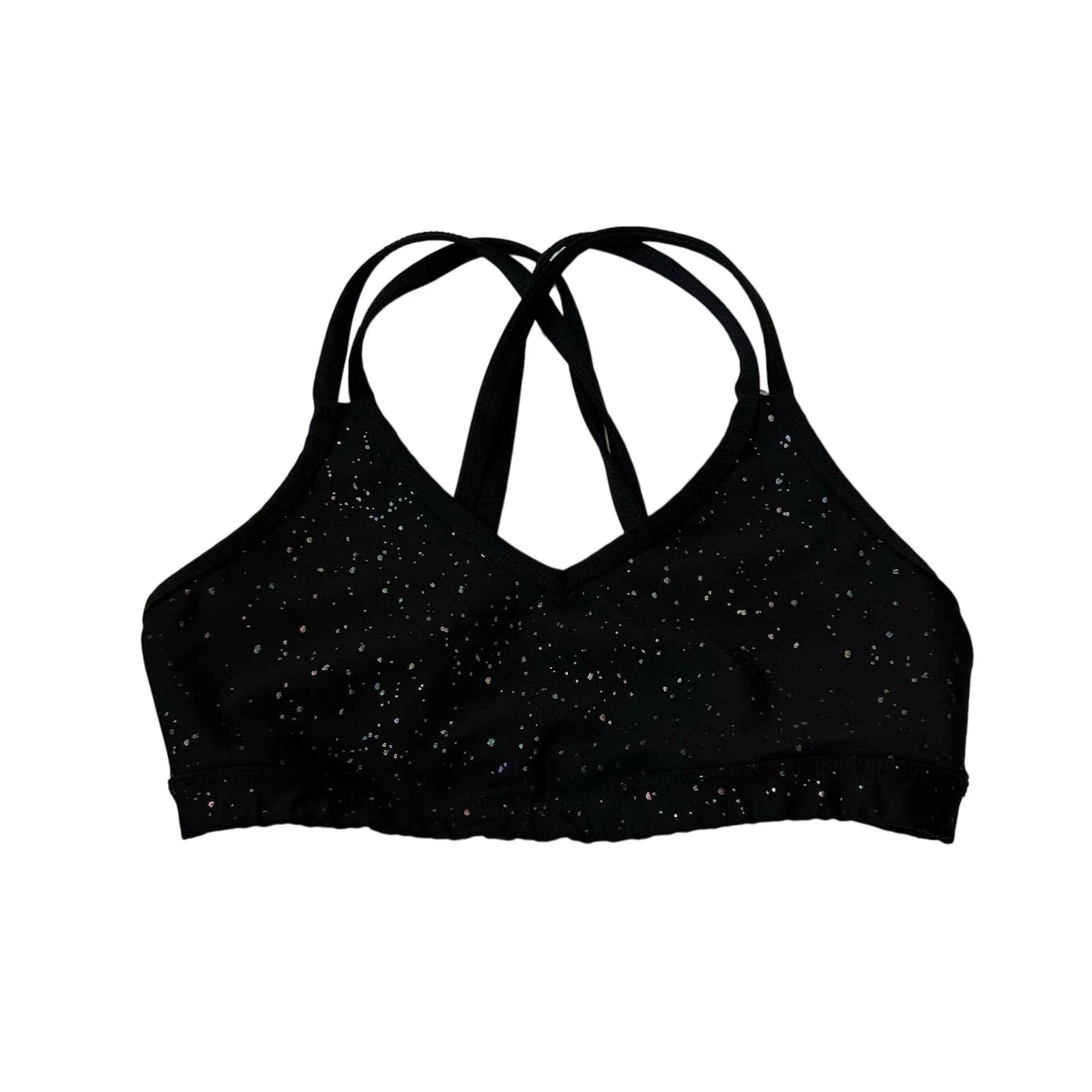 beyond-yoga double back alloy speckled lounge tank-bra