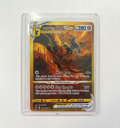 Origin Forme Dialga VSTAR GG68/GG70 Crown Zenith Galarian Gallery Holo 280HP
