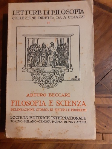 FILOSOFIA E SCIENZA DELINEAZIONE STORICA DI SISTEMI E PROBLEMI PER I LICEI SCIEN - Foto 1 di 1
