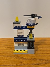Mini Brick Built Model Of Lego City Police Station 7237 - From Set 11021