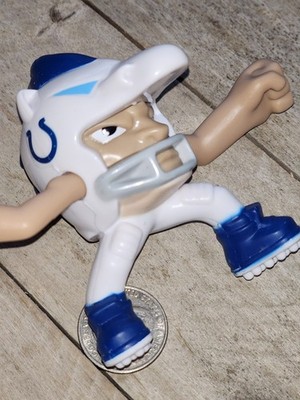 2013 NFL Rush Zone McDonald's Happy Meal Figure - Indianapolis Colts Figure Only