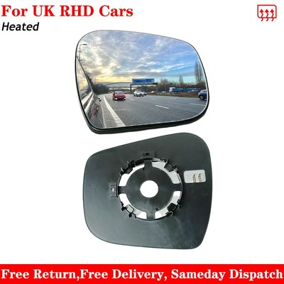 For Nissan NV300 2014-2025 Heated Wing Mirror Glass Left Passenger Side